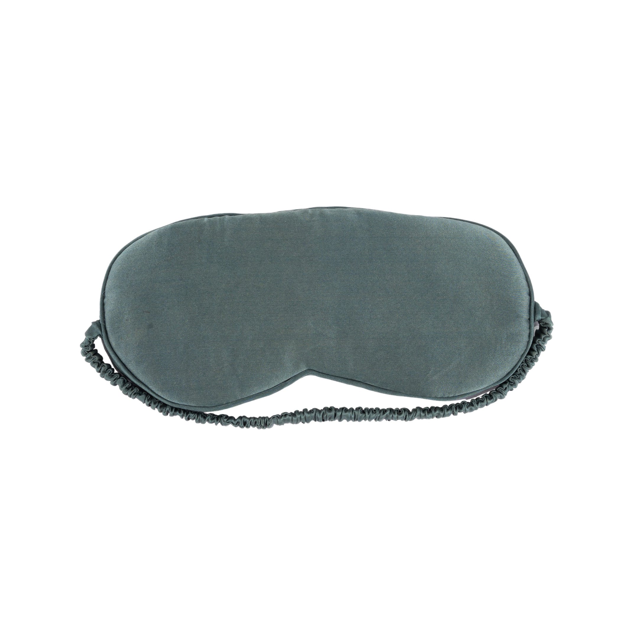 Masque de nuit en soie pure Emerald