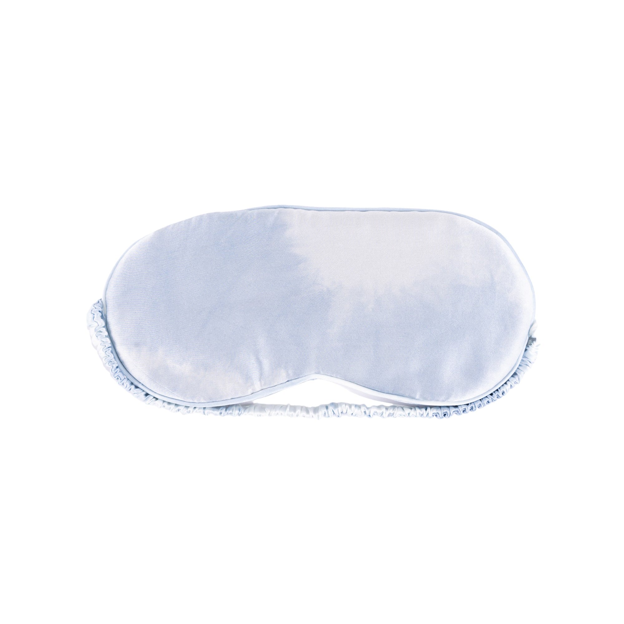 Masque de nuit en soie pure Indigo Tie & Dye