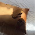 silk pillowcase naturally dyed with plants in Bali nonchalance