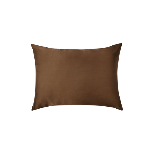 Chaga Brown Silk Pillowcase
