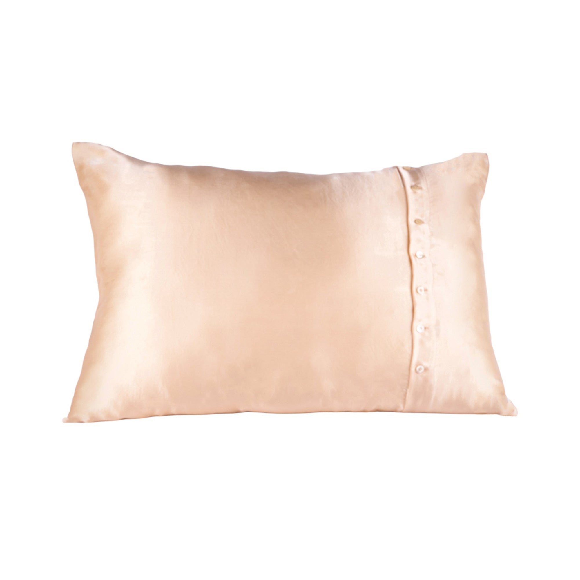 Taie d'oreiller en soie pure Old Rose