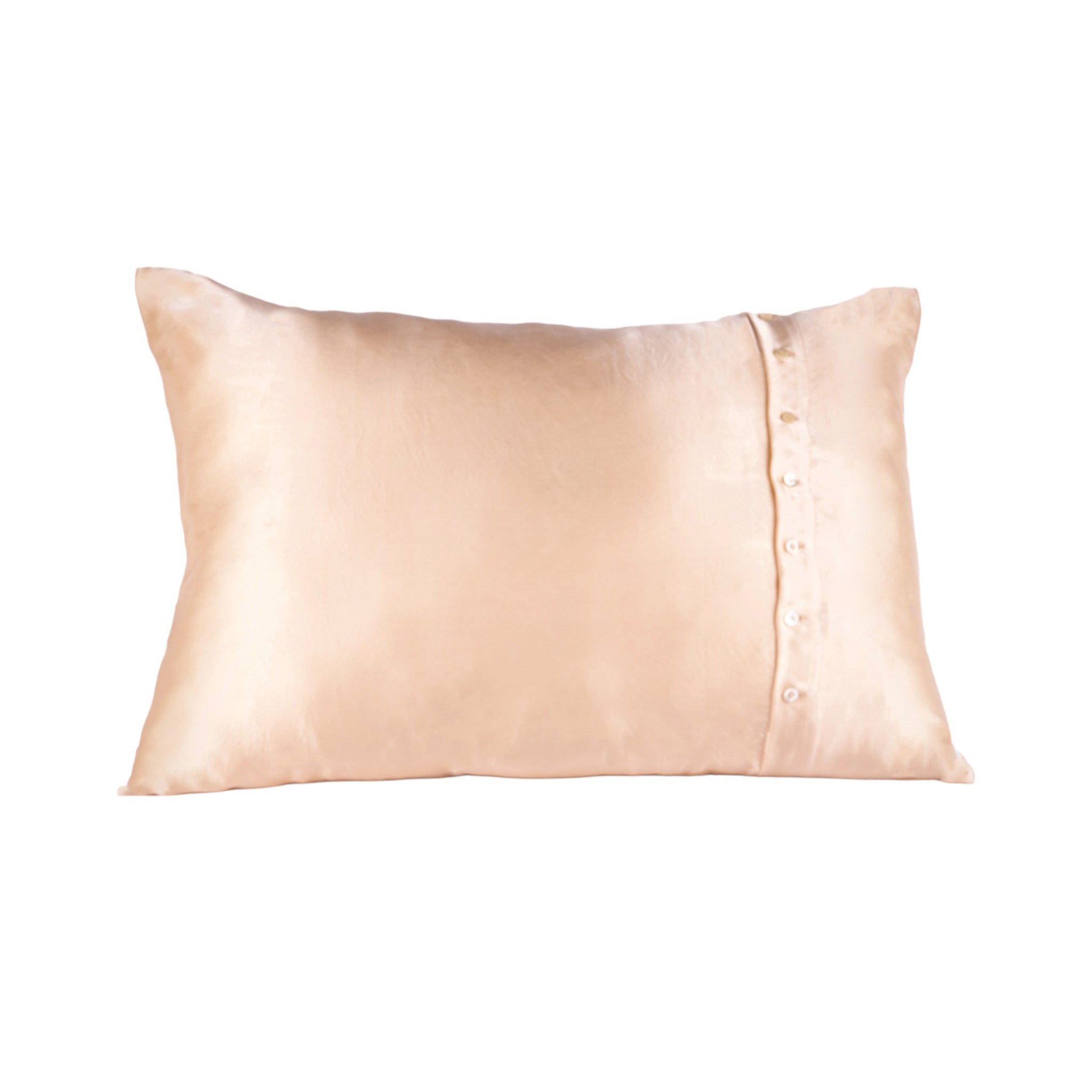 Taie d'oreiller en soie pure Old Rose