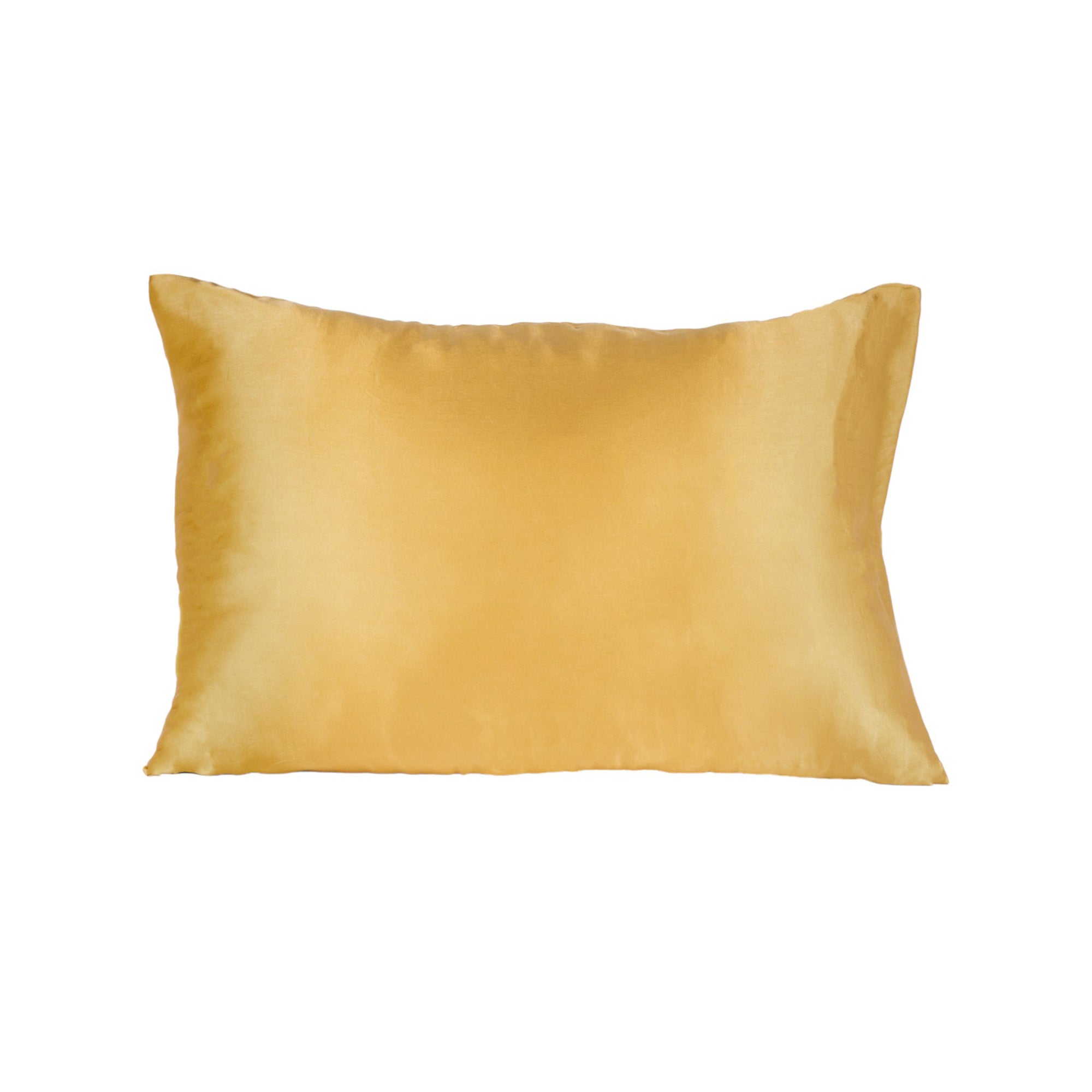 Taie d'oreiller en soie pure Gold