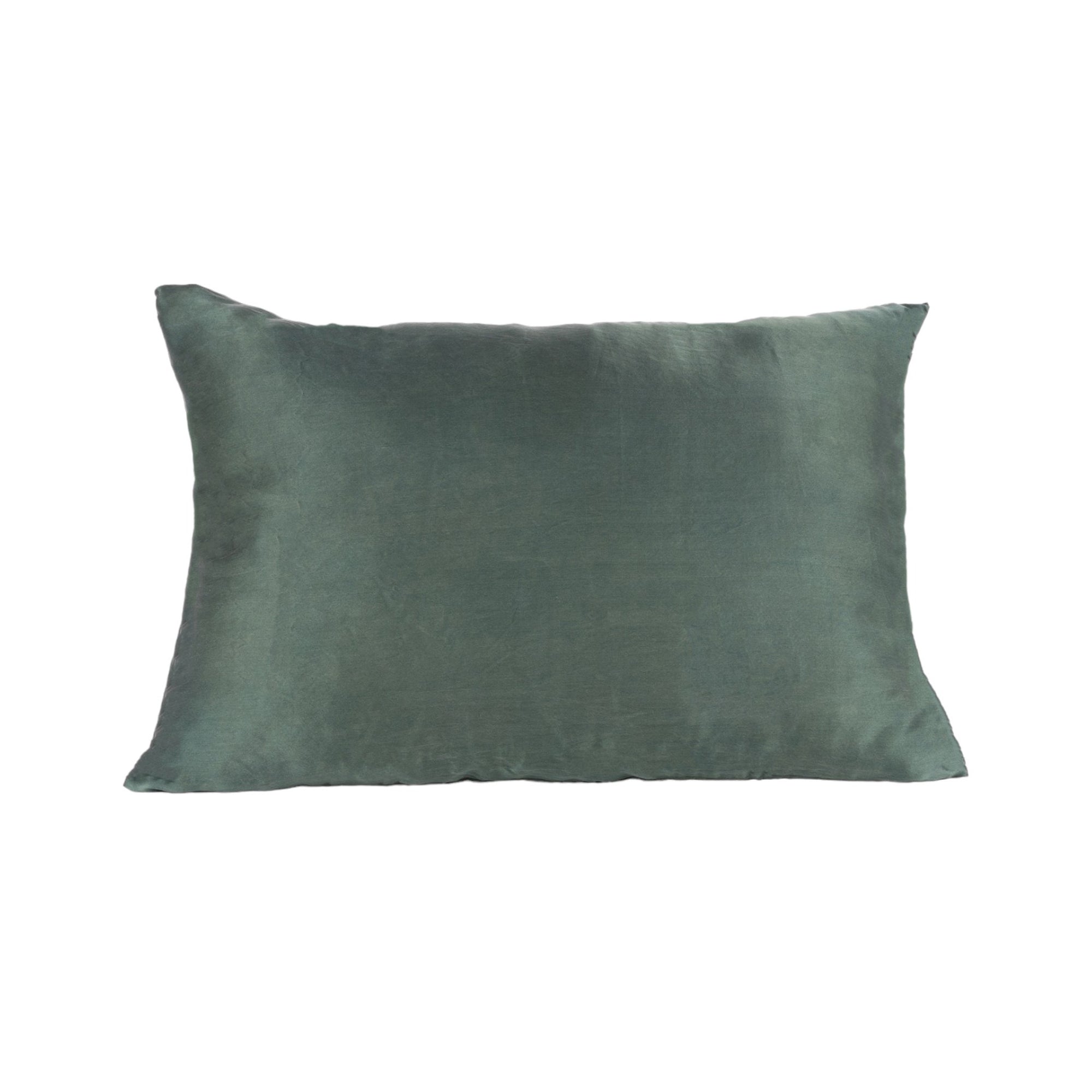 Taie d'oreiller en soie pure Emerald