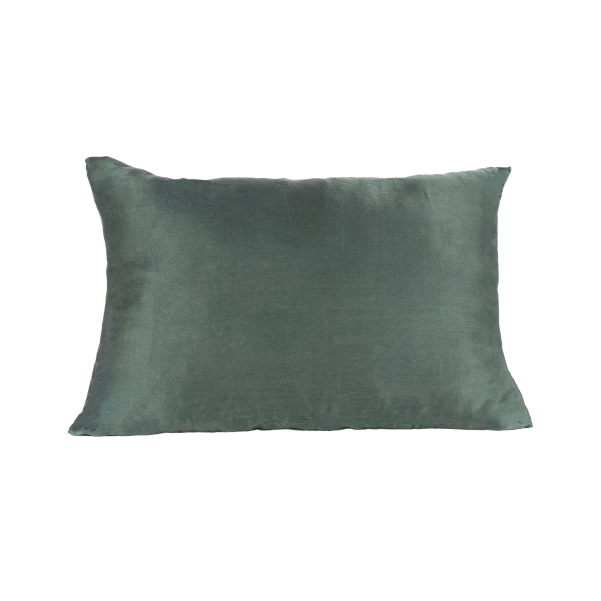 Taie d'oreiller en soie pure Emerald