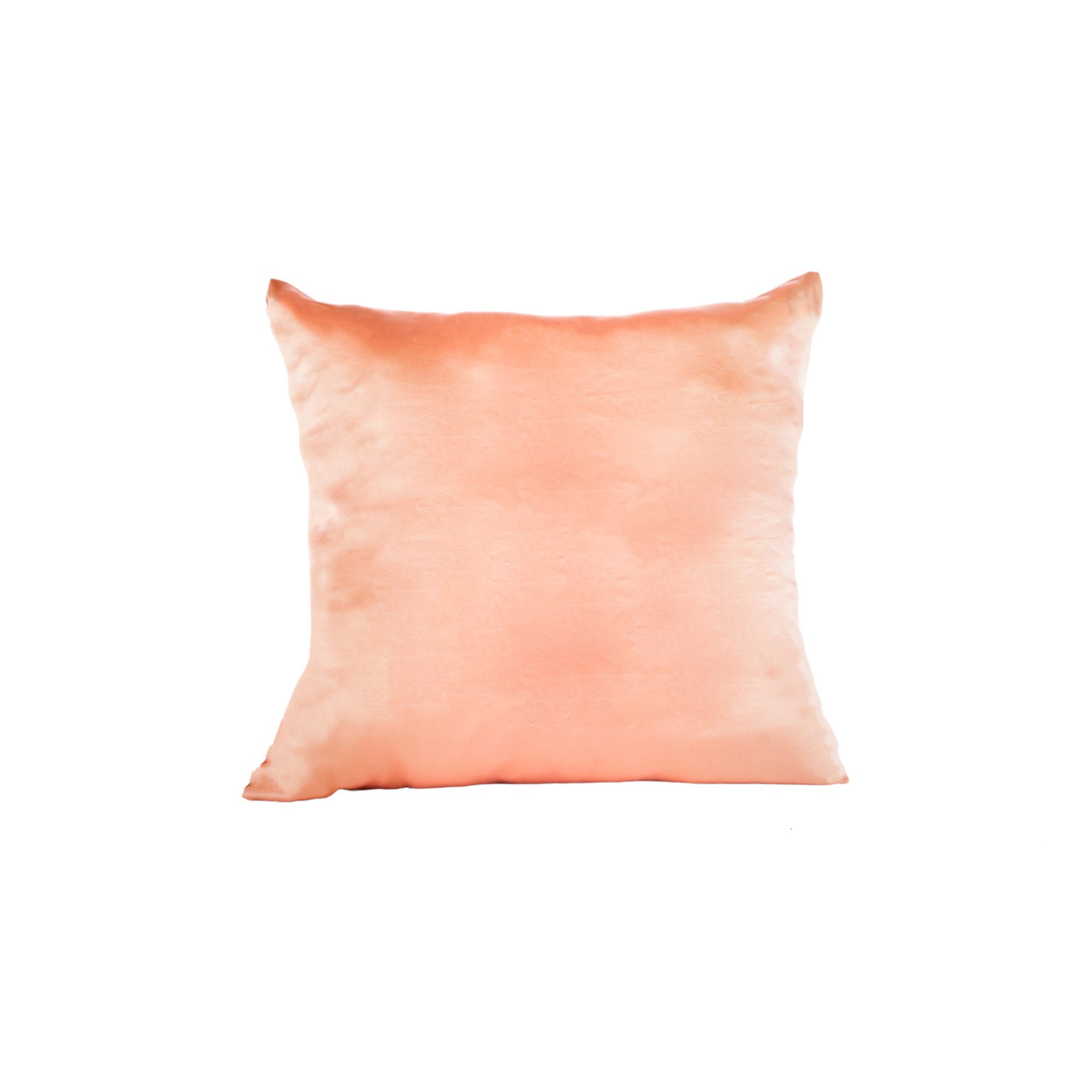 Taie d'oreiller en soie pure Terracotta