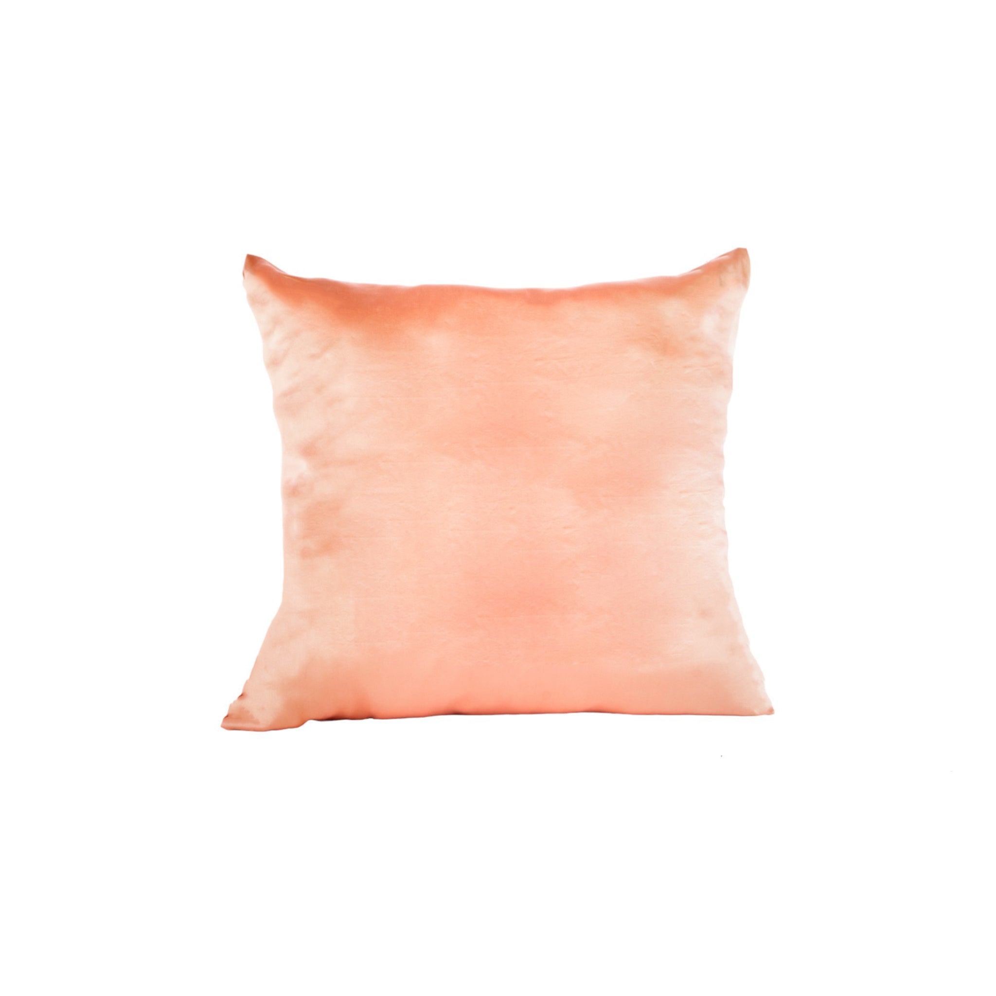 Taie d'oreiller en soie pure Terracotta