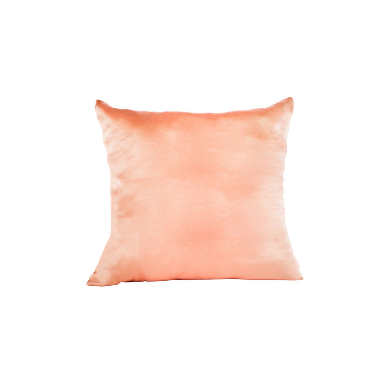 Taie d'oreiller en soie pure Terracotta