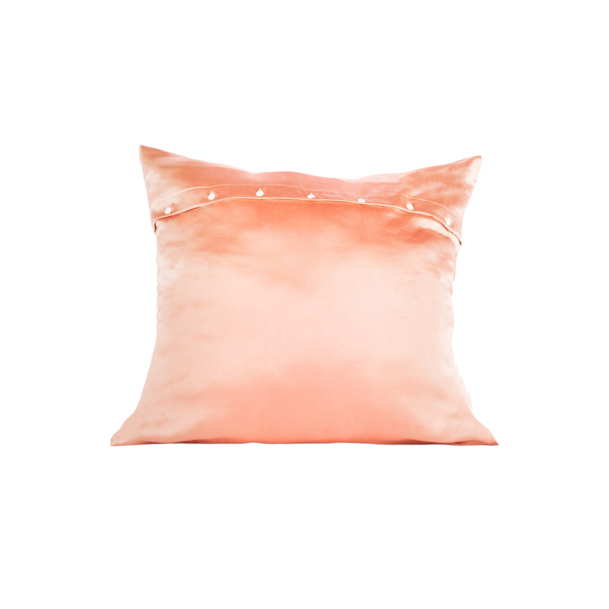 Taie d'oreiller en soie pure Terracotta