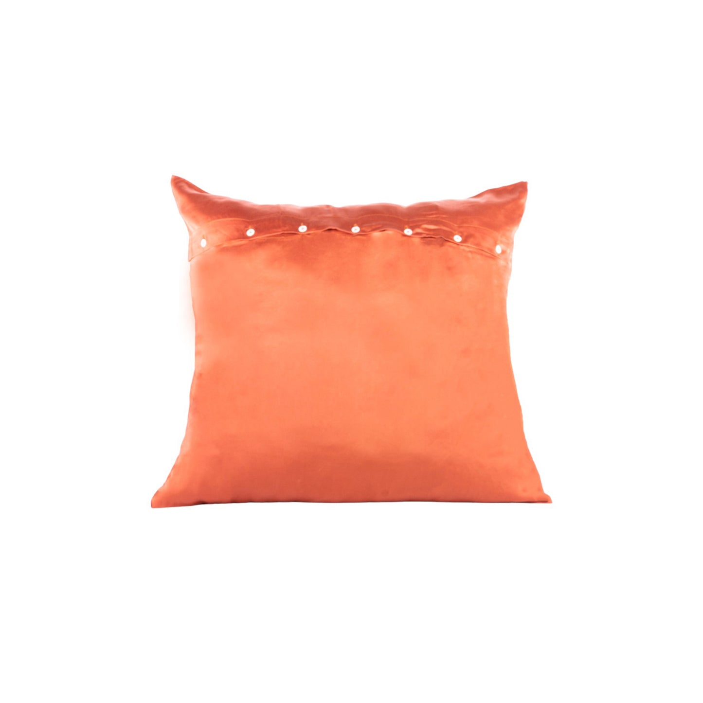 Silk pillow case Saffron