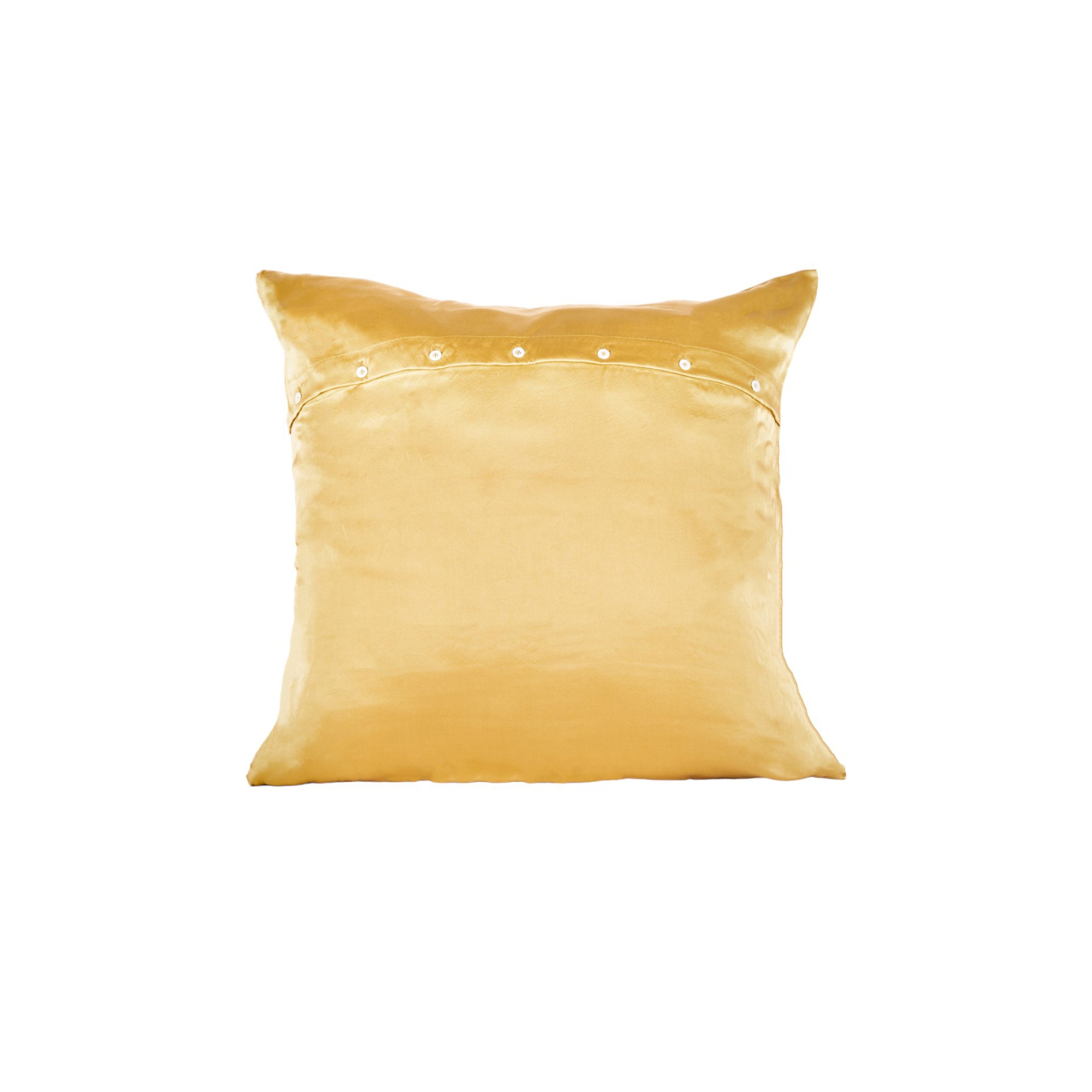 Taie d'oreiller en soie pure Gold