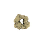 Chouchou en soie pure Olive
