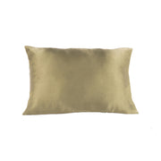 Taie d'oreiller en soie pure Olive