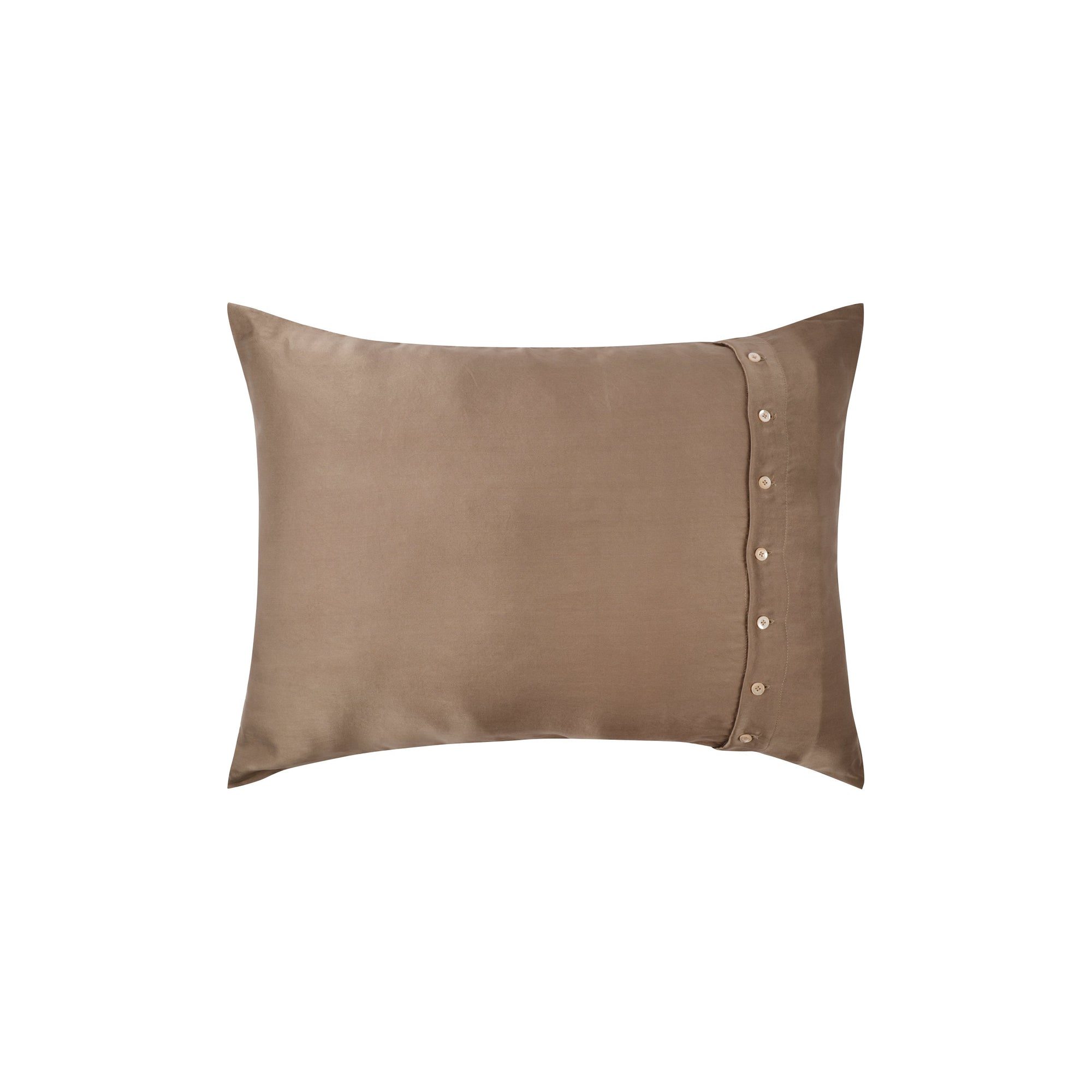 Bark Pillowcase in Pure Mulberry Silk