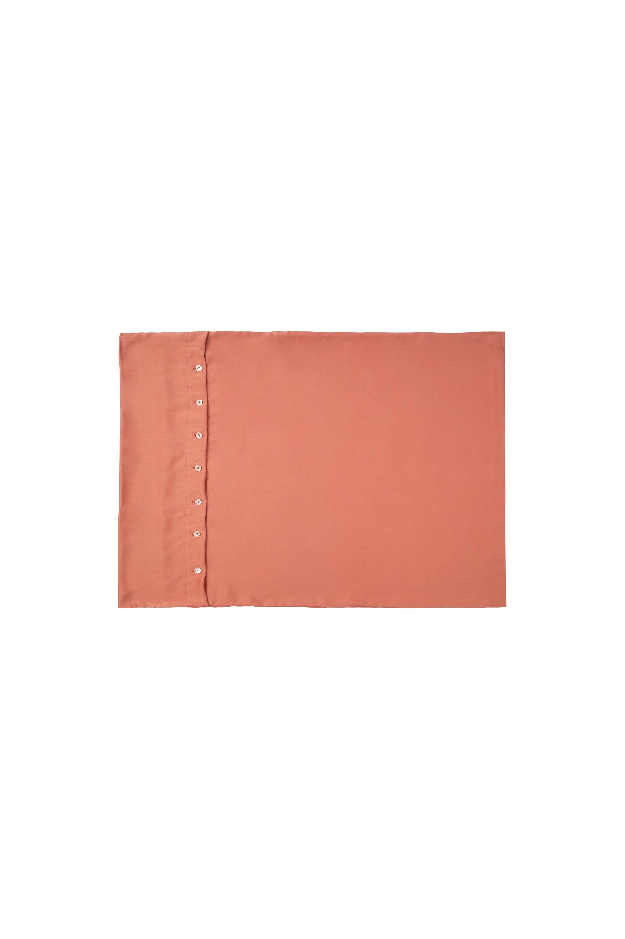 Taie d'oreiller en soie pure Red Coral