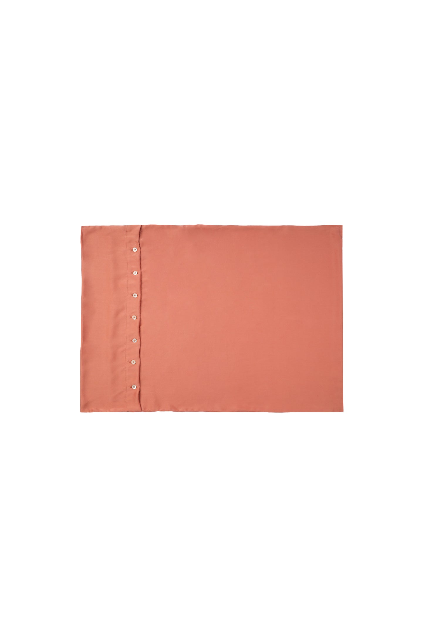 Red Coral Silk Pillowcase