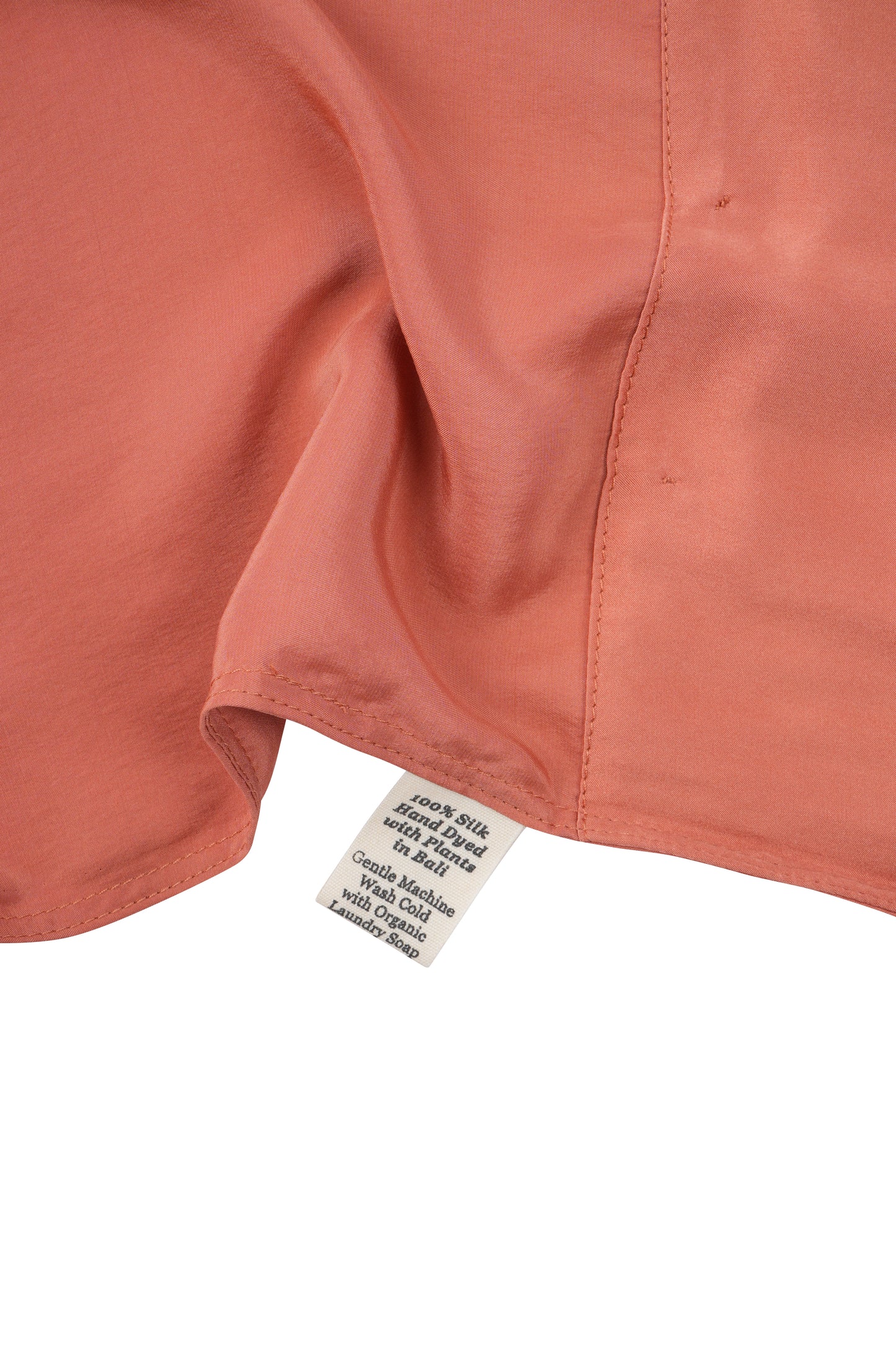 Red Coral Silk Pillowcase