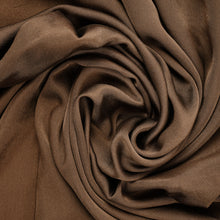 Plant-dyed mulberry silk pillowcase in Chaga Brown color, handmade in Bali